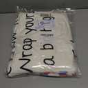 GEEMBI Mom Birthday Gifts from Daughter Son - Super Soft Fleece Throw Blanket for Couch Bed 50x60 in - Mothers Day Birthday Gifts for Mom Mother in Law, Mama Gift, Sentimental Gift for Women (Sand - Dear Mom Letter)