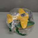 Green Toys Seaplane, Green/Yellow - Pretend Play, Motor Skills, Kids Bath Toy Floating Vehicle. No BPA, phthalates, PVC. Dishwasher Safe, Recycled Plastic, Made in USA.