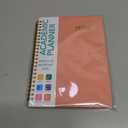 Academic Planner 2026 - Hardcover Weekly & Monthly Calendar Agenda, Daily Planner for Students & Teachers, 8.5" x 6.3" Portable SizeDaily Agenda Book with Tabs, College Organizer Notebook (pink)