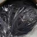 BRILLMAX 4 Pack Black Fitted Spandex Table Covers - 6ft Stretch Tablecloths for 6 Foot Rectangle Folding Cloths Rectangular Bulk Linen Fabric Elastic for Wedding Reception Banquet Birthday Party