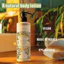 Panier des Sens Verbena Hand & Body Lotion for Dry Skin - Hydrating Body Cream for Women - Nourishing Fluid Body Moisturizer Shea Butter & Olive Oil - 97% Natural Ingredients Body Care - 8.45 Floz