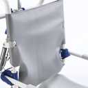 Invacare 1470081 Aquatec Ocean Ergo Shower Wheelchair withChest Safety Belt