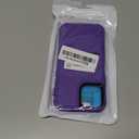 SunStory Compatible with iPhone 12/12 Pro Case with HD Screen Protector, 3-Layer Heavy Duty Full-Body Cover,3 in 1 Hybrid Protective Case for iPhone 12/12 Pro 6.1",Purple