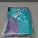 Merchandise Bags 200 Teal & Purple 9"x12" Bags 1.5Mil Thick Glossy With Handles