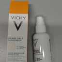 Vichy Capital Soleil UVAge Daily SPF 60, Anti Aging Sunscreen for Face SPF 60, Hyaluronic Acid + Peptides + Vitamin C, Broad Spectrum Invisible SPF Protection, No White Cast Sunscreen