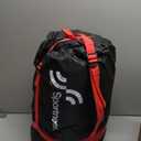 Sportneer Heated Sleeping Bag with 5 Heating Zones, Warm Flannel Cold Weather Sleeping Bag for Adults, 3 Heat Levels USB Powered (Power Bank Not Included), Winter Camping & Outdoor Hiking (Black)