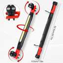 2026 Magnetic Rechargeable LED Work Light Bar, Portable Cordless Mechanic Light with Strong Magnet & Hanging Hook, 3 Modes LED Work Light for Car Repair Garage Shop Detailing (1 Pack)