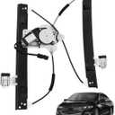 Front Right Passenger Side Power Window Regulator with (2-Pin Motor) Replacement for 2012 2013 2014 2015 Chevy Cruze, 2016 Chevy Cruze Limited, 751-740