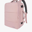 Taygeer Travel Backpack for Women, Carry On Backpack with USB Charging Port & Shoe Pouch, TSA 15.6inch Laptop Mochila Flight Approved, Nurse Bag Casual Daypack for Weekender Business Hiking, Pink L