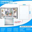 UPGRADED 5304502761 Freezer Door Gasket Compatible with Frigidaire Freezer Door Gasket FGHB2844LF6 LGHB2869TF3 241778308 5304537408 Refrigerator Freezer Door Seal For Kenmore Freezer Door Gasket