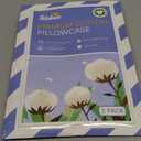 Biloban Organic Cotton Toddler Pillowcase 2 Pack, (Pillowcase Only) Kids Pillowcase for Sleeping Fit Pillow Sized 13"x 18" or 14"x19", Envelope Travel Pillowcases for Girl Boy, Cream