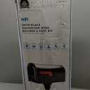 Architectural Mailboxes 7680B-10 MB1 Mount Mailbox and In-Ground Post Kit, Medium, Bl