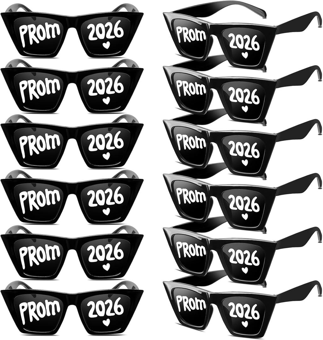2026 Glasses Prom 2026 Graduation Sunglasses Bulk Plastic Eyeglasses Graduation Party Supplies Photo Props