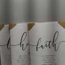 Bible Verses Wall Decor 3 Pieces Scripture Quotes Canvas Wall Art Faith Hope Love Scripture Posters Prints Christian Artwork Pictures for Living Room Bedroom Decoration 16x24 Inch Framed Set of 3