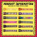 12 Rolls 60 Yards Day of The Dead Wired Edge Ribbons Black Purple Sugar Skull Flower Burlap Ribbon Dia De Los Meurtos Ribbon for Halloween Party DIY Craft Wreath Decor