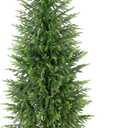 5ft Norfolk Pine Christmas Tree UV Resistant, 60in Faux Norfolk Pine Tree with Soft Real Touch Clearly Textured Leaves, Sturdy Artificial Pine Tree for Porch Patio Outdoor Decor