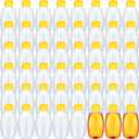 Didaey 48 Pcs 16 oz Honey Jar with Lids Squeeze Honey Bottles Bulk Clear Plastic Honey Container Honey Dispenser Empty with Flip Lid
