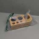 KHAVA Espresso Tamping Station | Wooden Coffee Tamper Station 51-54 mm | Espresso Organizer Portafilter Holder | Coffee Station Organizer for Countertop | Espresso Accessories for Coffee Bar, Natural