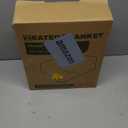 Electric Heated Blanket 84"x90" Queen Size, Dual-Sided Microplush Sherpa for Bedroom Couch Use, 4 Heat Settings & 10 Hours Auto Off Energy Saving, Dual Controller, Machine Washable - Iron Gray