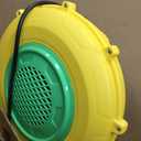 White Bounce House with Blower, 9x9x7FT Inflatable Castle with Slide & Ball Pit, Wedding Party Decoration & Kids Indoor Outdoor Jumping House