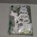 Green Leaf Shower Curtain Tropical Theme Palnt Leaves Curtain for Bathroom Green Jungle Leaves Waterproof Shower Curtain with Hooks Polyester Fabric 72x72 Inch