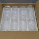 8 Pack Glass Cylinder Vases Clear Flower Vase for Centerpieces 6 Inch Clear Wedding Hurricane Glass Vase Floating Candle Holder for Home Table Decor