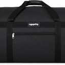 44-Inch Cargo Duffle Bag - Heavy Duty Hockey Bag for Versatile Storage - Gym, Hockey, Travel - Durable and Storageble Black Sports Bag, XL