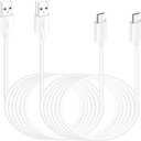 2 Pack 16.4FT Micro USB Cable Extension Power Cord for Wyze Cam YI Camera,Ring Indoor Cam (2nd Generation),PS4 Controller Charger Cord Long Old Android Charger USB A to Micro USB Charging Cable 15 FT