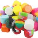 2ml Silicone Wax Concentrate Containers Non-stick Jars Multi-use (15)