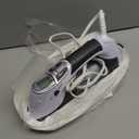 BEAUTURAL 1800-Watt Steam Iron with Digital LCD Screen, Double-Layer and Ceramic Coated Soleplate, 3-Way Auto-Off, 9 Preset Temperature and Steam Settings for Variable Fabric Gray