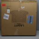 LASFIT Trunk Mat & Backrest Mat for Volvo XC90 2026-2016, All Weather TPE Custom Fit Cargo Liner for Volvo XC90 Cargo Mat, Black, Easy to Clean