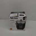 Aroma Housewares ARC-363-1NGB 3 Uncooked/6 Cups Cooked Rice Cooker, Steamer, Multicooker, 2-6 cups, Black