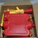 Firefighter Water Gun Backpack, Water Blaster Tank with Hose Sprayer for Outdoor Games, Pool Parties, Beach Fun, and Summer Activities