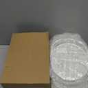 Remerry 2 Pieces Easter Basket for Egg Hunt White Wicker Baskets with Handle Small Picnic Woven Basket Braided Gift Wedding Baby Shower Farmhouse Decor