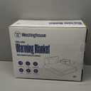 Westinghouse Electric Blanket King, Heated Blanket King Size with 10 Heating Levels and 1 to 12 Hours Heating Time Settings, Flannel to Sherpa Reversible, Machine Washable (90" x 100", Beige)