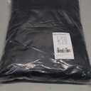 NICETOWN Halloween Black Blackout Living Room Curtains 84 inches Long, Black Out Curtain Panels for Bedroom - (Black Color) W52 x L84, 1 Pair, Thermal Insulated Blackout Draperies Window Treatment