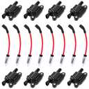 8 Pack Ignition Coils and Spark Plug Wires Set Fit for Chevy Silverado Tahoe Suburban Avalanche Express GMC Sierra Yukon 1500 Escalade 4.8 5.3 6.0 6.2 L V8, Replace for UF413 9748HH 12570616