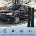 926-445 926-446 B Pillar Trim Door Molding for Front Passenger & Driver Side Windshield Outer Compatible with 2008-2016 Chrysler Town & Country 2008-2020 Dodge Grand Caravan Part# 5020664AA 5020665AA