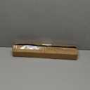 Curtain Rod for Windows 18-45 Inch, Black 5/8 Inch Small Window Treatment Rods, Short Adjustable Splicing Drapery pole, Matte Black