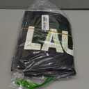 DOKEHOM 90L Large Laundry Basket, Collapsible Laundry Bag, Freestanding Tall Clothes Hamper, Foldable Washing Bin (Black)