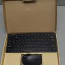 TECKNET Wireless Keyboard and Mouse Combo, Mini Cordless Computer Keyboard and Mouse Set 2.4GHz, Silent Adjustable 1600 DPI, Quiet Click, Lag-Free for Computer, Laptop, PC, Windows, Mac, Chrome OS (Black)