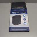 K KNODEL Car Trash Can, Waterproof Garbage Can, Trash Bag with Lid, Leak-Proof Car Bin, Trash Hanging Bag for SUV (Large, Black)