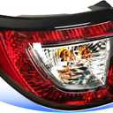 Tail Lights Compatible with Chevrolet Traverse 2013 2014 2015 2016 2017 Rear Halogen Tail Lamp Taillight Replace: 84266019 23301756 GM2804112 (Left Driver Side)