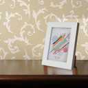 Frame for 3.5x5 inch Photo White Frame MDF Picture Frame 2 Pack for Tabletop and Wall