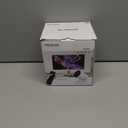 [Electric Focus]Mini Portable Projector with 4K Support, Bluetooth 5.4 WIFI6, 5watt Sound Base Speaker, 260 ANSI, Android 11, 210 Rotation , Auto Keystone Correction Video Projector HY300 PLUS (White)