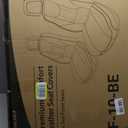 Coverland Custom Fit Car Seat Covers for Car Compatible with [Camry, Accord, Civic, Corolla, Altima, Elantra, Focus] Premium Waterproof Non-Slip Interior Seat Protector [Front Beige - Size Chart A10]