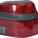 2X Rear Brake Stop Tail Light Lamp for Volkswagen Golf MK4 1998-2002 (Smoked)