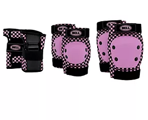 Bell Girls' Bike Pad Set (Pair of 3)