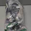 IECOii Dog Coat with Harness Built in - Black, Large - Waterproof Winter Coat, Fleece Lined Snow Jacket for Dogs (Large(Chest:24.4 in))