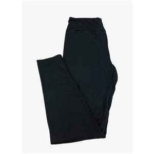 Lularoe One Size OS Solid Black Buttery Soft Womens Leggings fits Adult Sizes 0-10 - One Size - Fits Size 2-10, Size Large